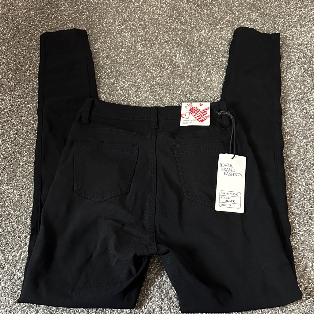 Love Black Women Jeggings — image 2 of 3